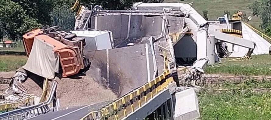 Precizările CJ Neamț despre incidentul de la Luțca: podul nu era recepționat!