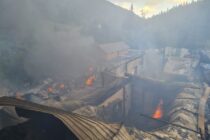 Incendiu devastator la o mănăstire din Tarcău