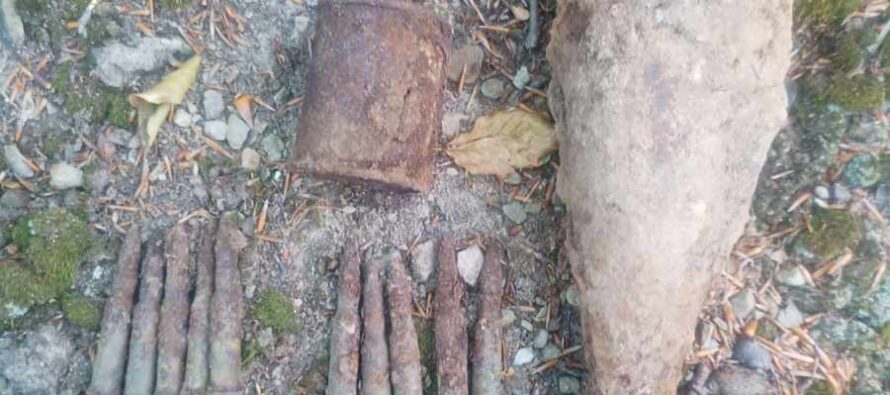 Numeroase elemente de muniție descoperite în județ de pirotehnicienii de la ISU Neamț