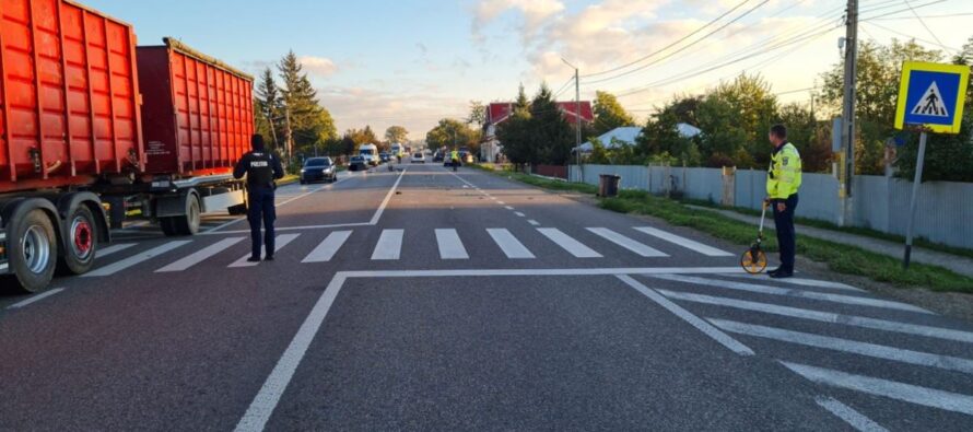Femeie pe bicicletă accidentată mortal la Horia