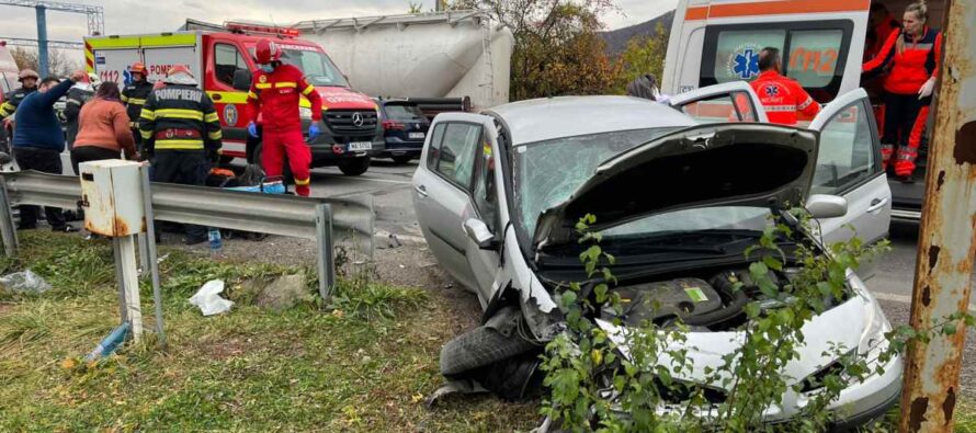 Accident rutier cu 6 victime în localitatea Vaduri