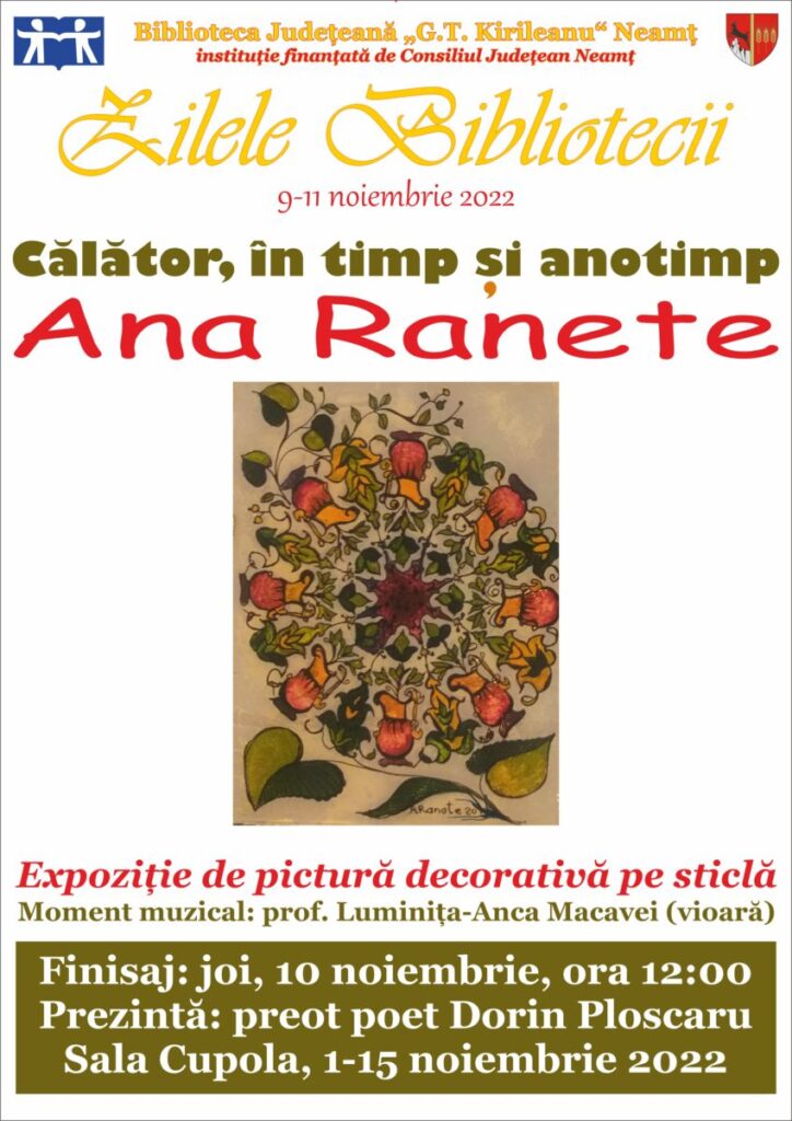 expozitie de pictura pe sticla Ana Ranete