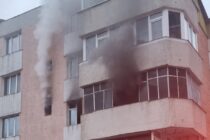 Incendiu la un bloc de locuințe din Piatra Neamț