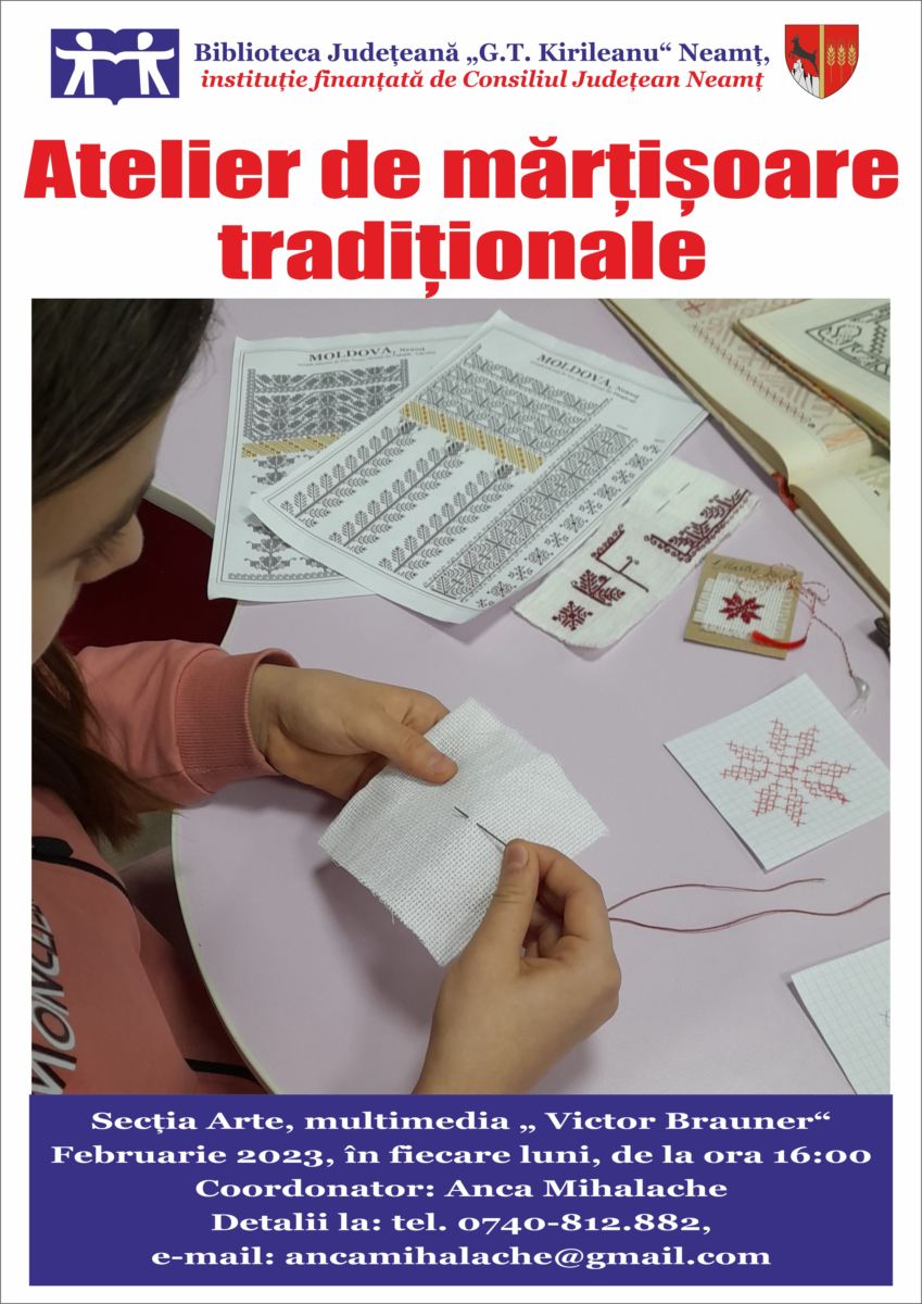 Afis atelier martisoare