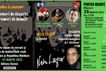 Lansare de carte și concert de muzică folk-rock susținut de Nelu Lazăr