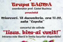 Concert de colinde „Iisus, bine-ai venit“, la Biblioteca  Județeană