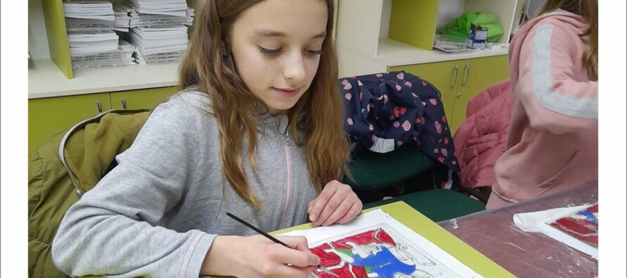 Un nou atelier de pictură pe sticlă, la Biblioteca Județeană