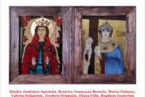 Expoziția și vernisajul participanților la atelierul de icoane pe  sticlă, la Biblioteca Județeană
