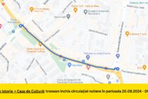 Atenție, șoferi! Se închide circulația rutieră pe Bulevardul Decebal