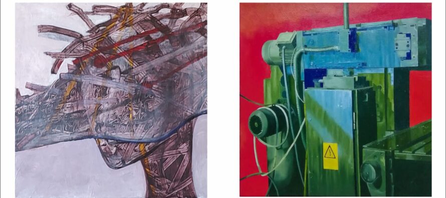 Dublă expoziție personală de pictură în tandem, la Biblioteca  Județeană