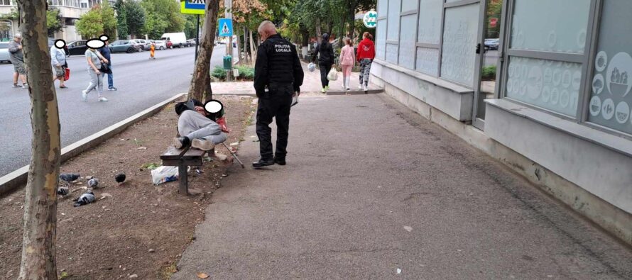 Activități de combatere a cerșetoriei la Piatra-Neamț