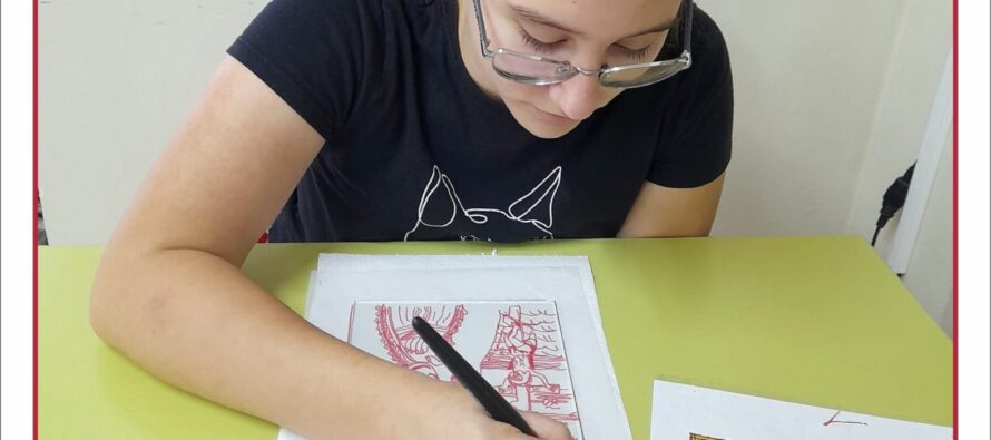 Un nou atelier de icoane pe sticlă, la Biblioteca Județeană