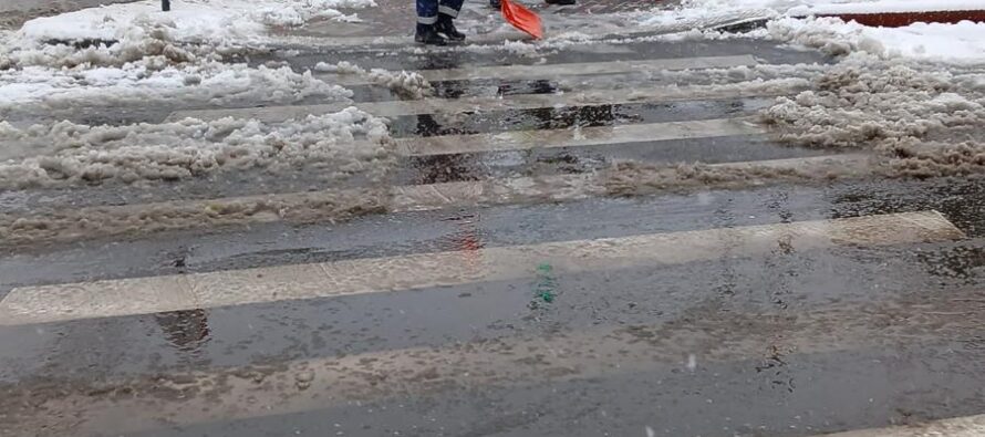 Publiserv, intervenție promptă la prima ninsoare din sezonul de iarnă