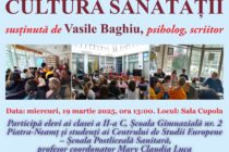 „Cultura sănătății“, o nouă ediție la Biblioteca Județeană