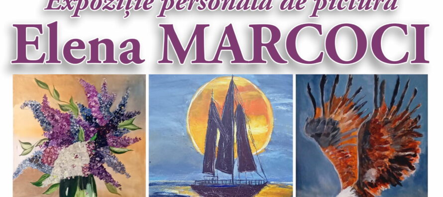 Expoziție de pictură Elena Marcoci, la Biblioteca Județeană