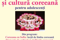 Atelier de limbă și cultură coreeană, la Biblioteca Județeană