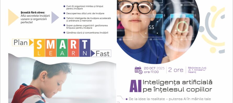 Ateliere pentru dezvoltare și învățare experiențială, la Biblioteca Județeană