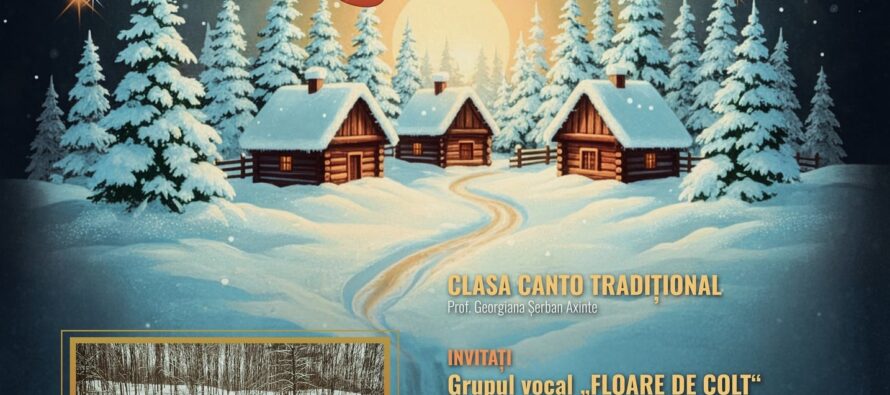 POVESTE DE CRĂCIUN ADUSĂ PE SCENĂ DE ELEVII ȘCOLII POPULARE DE ARTĂ