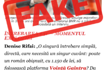 Tentativă de fraudă financiară tip deepfake care folosește imaginea guvernatorului BNR