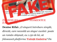 Tentativă de fraudă financiară tip deepfake care folosește imaginea guvernatorului BNR