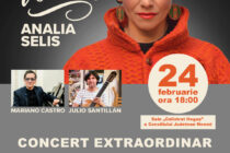 De Dragobete, pe 24 februarie,  ANALIA SELIS AJUNGE LA PIATRA-NEAMȚ CU TURNEUL NAȚIONAL „VOLVER”