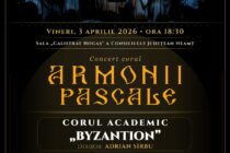 În preajma Sărbătorii Floriilor CORUL ACADEMIC „BYZANTION” CONCERTEAZĂ LA PIATRA-NEAMȚ