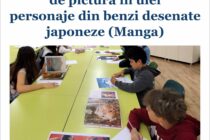 Atelier de pictură personaje Manga