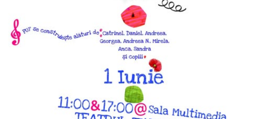 „PUF cel Ghiduș” — premiera unui spectacol imaginactiv pentru copii de 3–6 ani